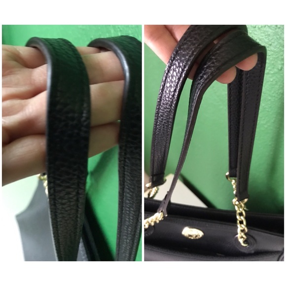Ann Klein chain Shoulder Bag Color Black - Picture 16 of 16